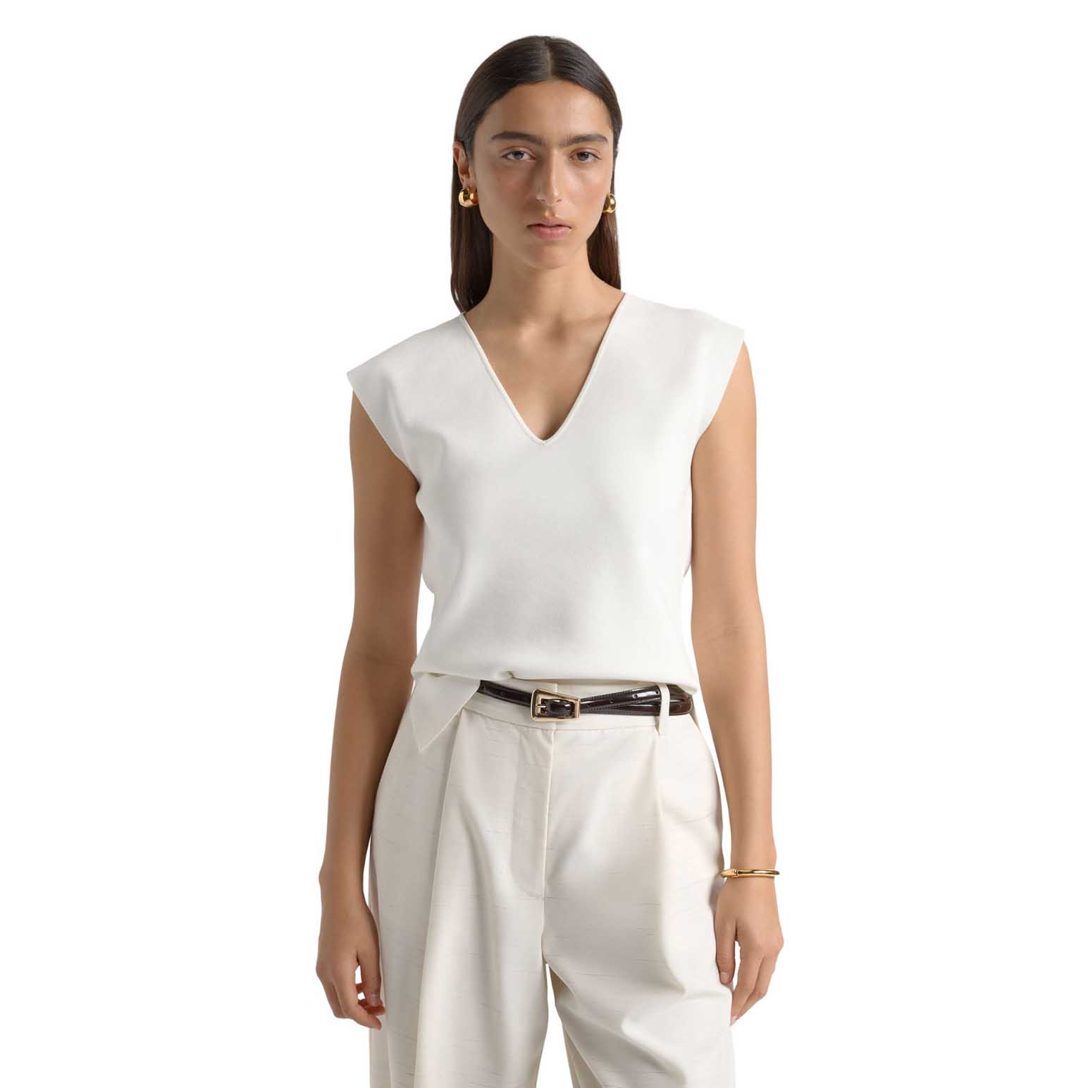 Cue Milano V-Neck Tank